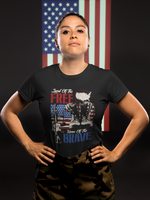 Patriot Glory Tee: Land of the Free, Home Of The Brave

