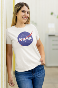 Cosmic Voyager: NASA Logo T-shirt